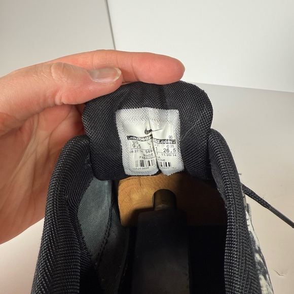 Nike Camouflage Black and White Sneakers - Picture 7 of 7